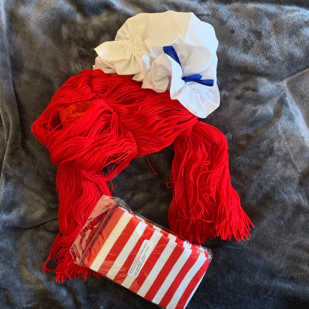 Raggedy Ann Coatume Accessories